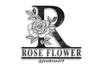 Craft Personalized Monograms with Split Rose Fonts