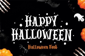 Creative Halloween Fonts for Spooky Digital Designs