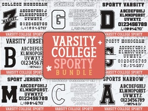 Design Your Sporty Bundle Font with Creative Ideas