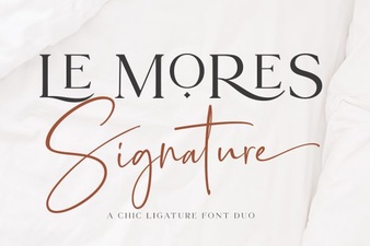 Le Mores Font: Design Ideas and Creative Applications