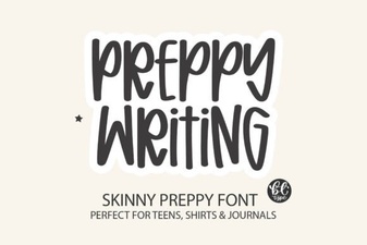 Classic & Creative: Mastering the Preppy Font Style